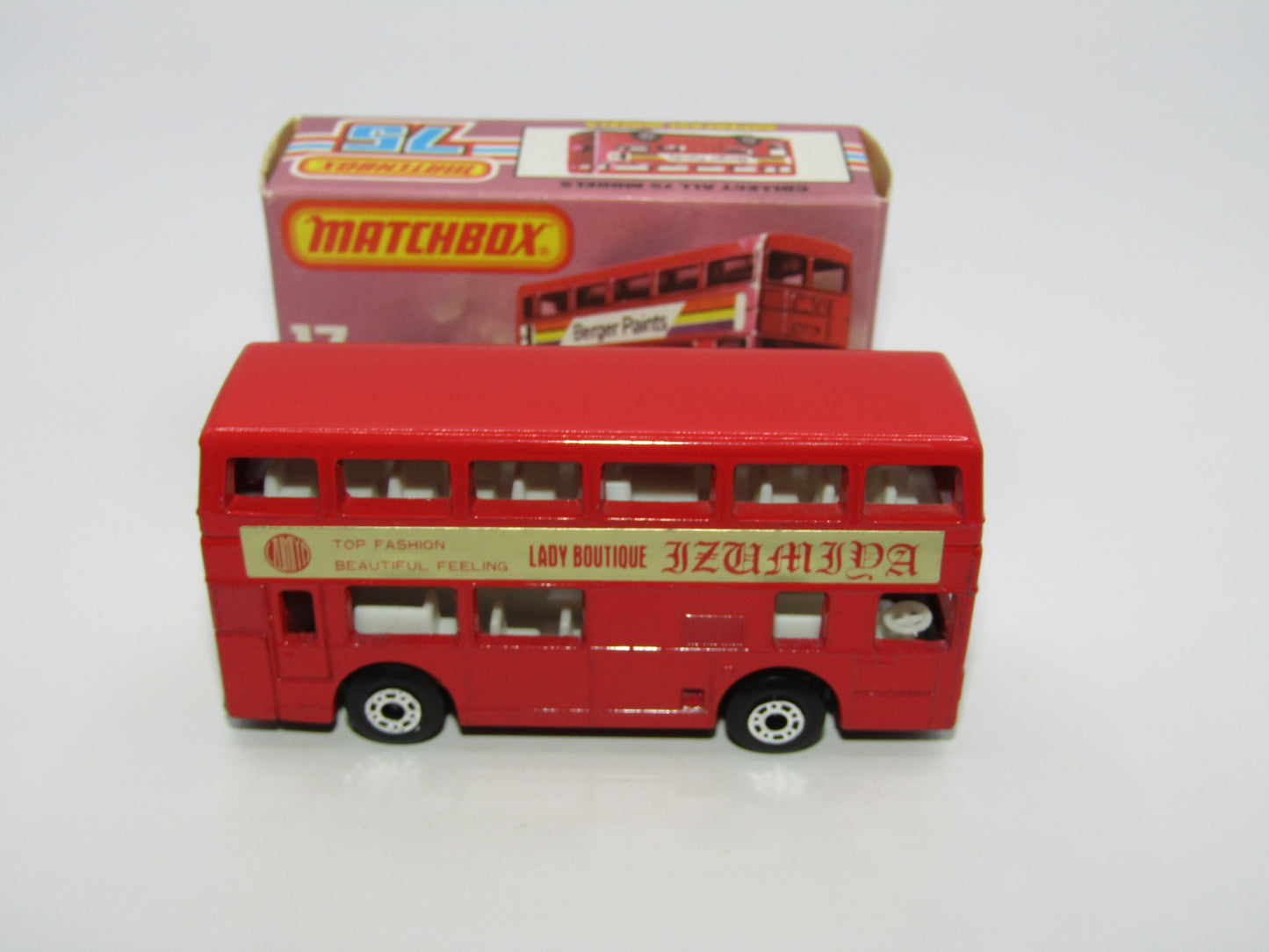 Matchbox Superfast No 17C London Bus Japan Lady Boutique