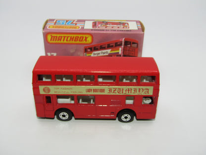 Matchbox Superfast No 17C London Bus Japan Lady Boutique