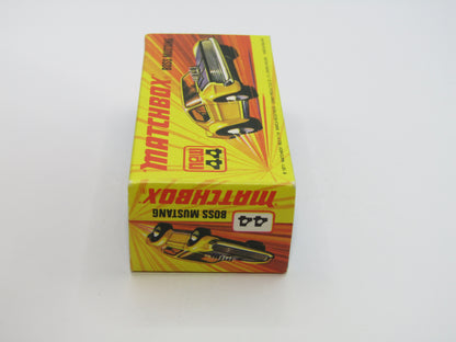 Matchbox Superfast 44B Boss Mustang BOSS Outline LIGHT AMBER Windows