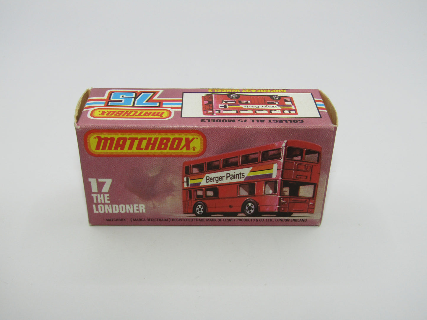 Matchbox Superfast No 17C London Bus Japan Lady Boutique