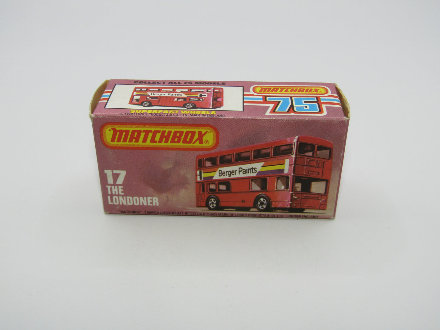Matchbox Superfast No 17C London Bus Japan Lady Boutique