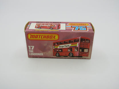 Matchbox Superfast No 17C London Bus Japan Lady Boutique