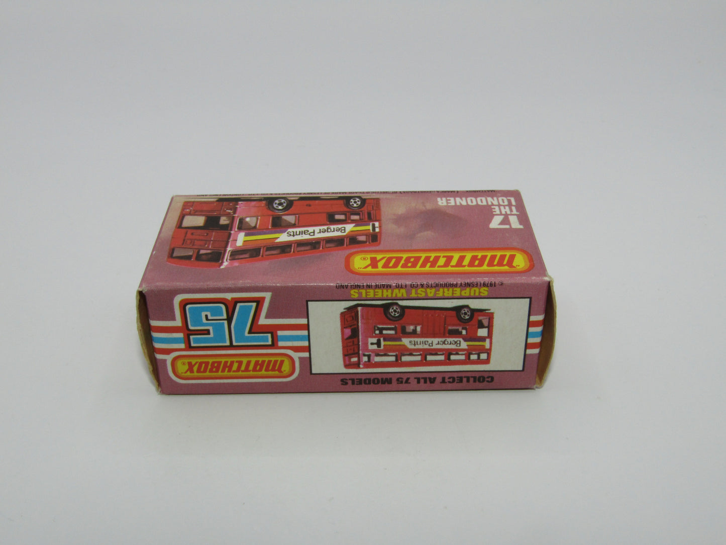 Matchbox Superfast No 17C London Bus Japan Lady Boutique