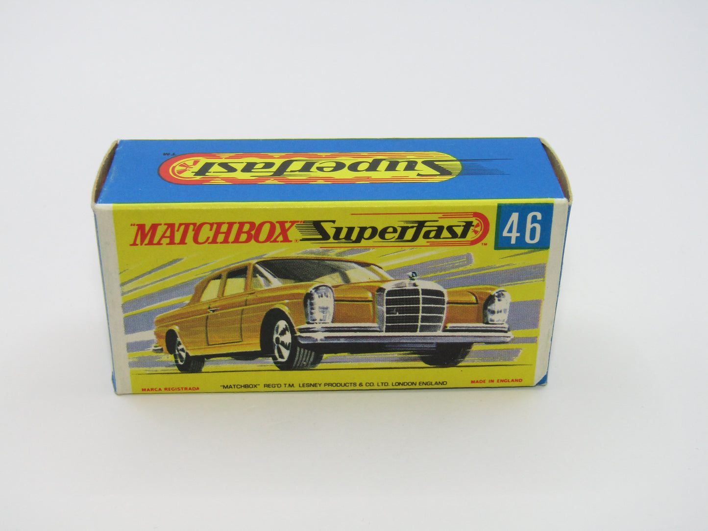 Matchbox Superfast 46A Mercedes 300SE Silver BLACK 5 Arch Wheel Hubs