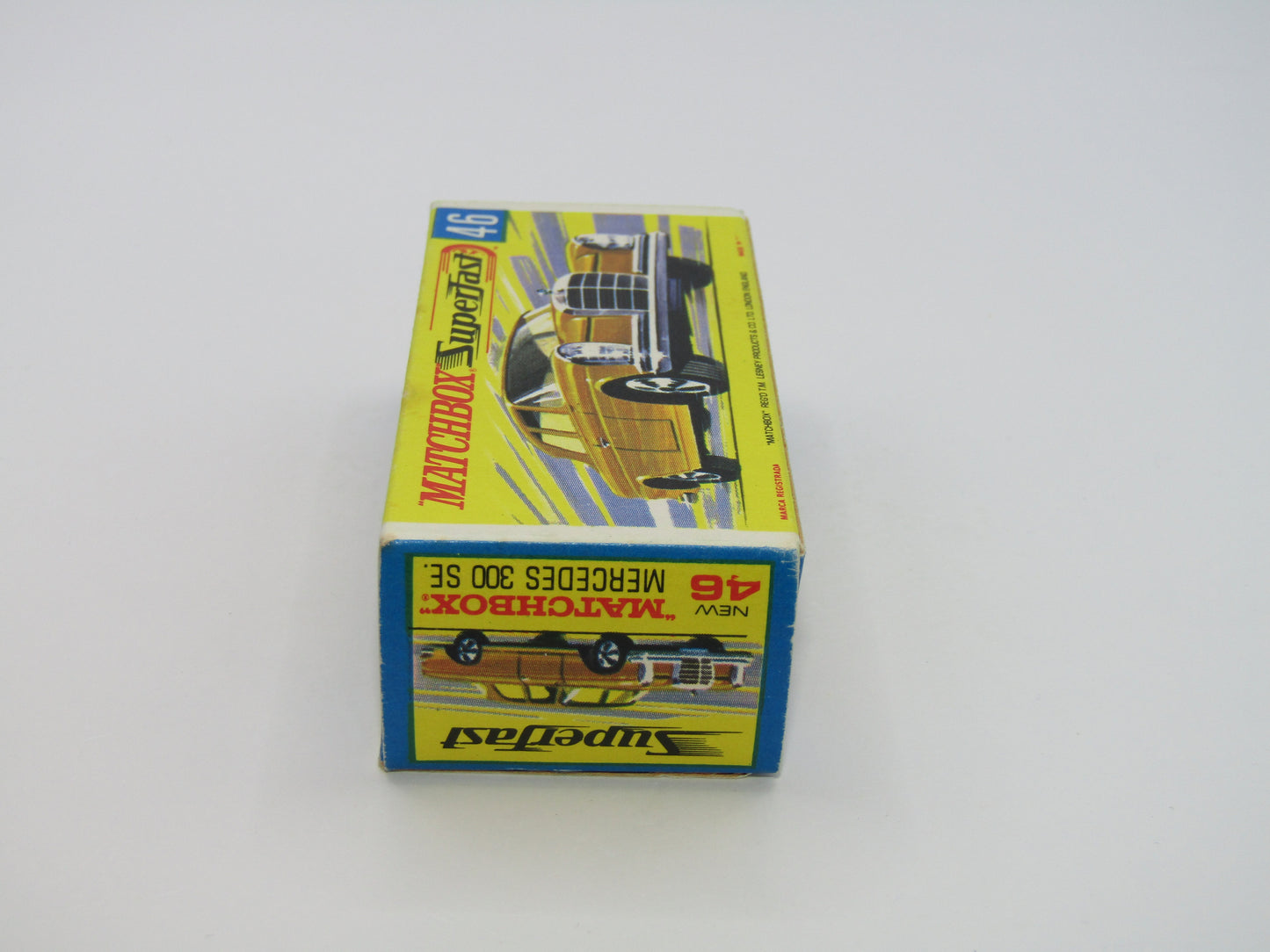 Matchbox Superfast 46A Mercedes 300SE Silver BLACK 5 Arch Wheel Hubs