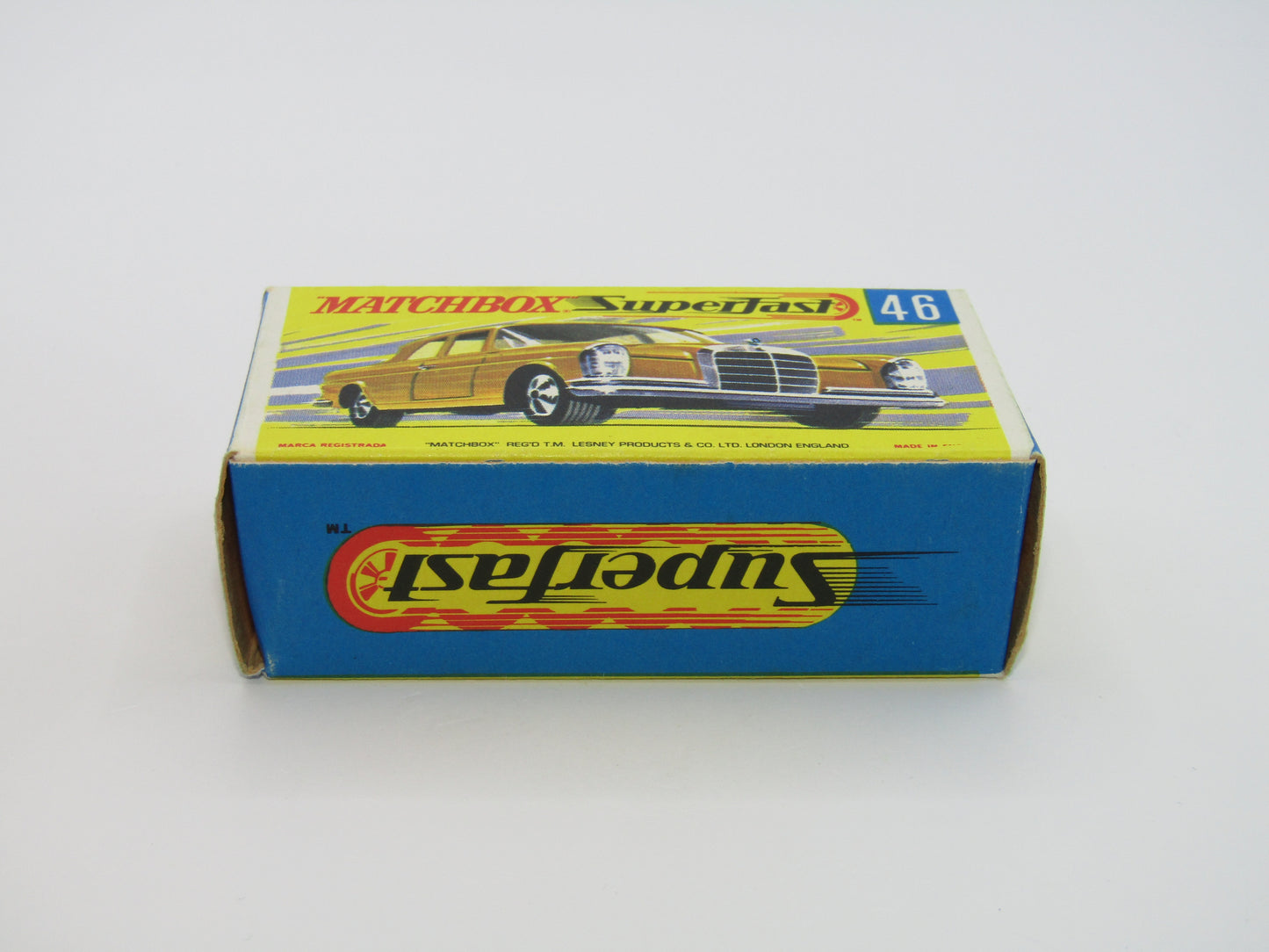 Matchbox Superfast 46A Mercedes 300SE Silver BLACK 5 Arch Wheel Hubs