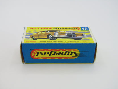 Matchbox Superfast 46A Mercedes 300SE Silver BLACK 5 Arch Wheel Hubs