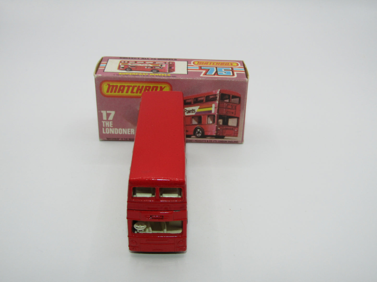Matchbox Superfast No 17B The Londoner Japan Mini Car Collection