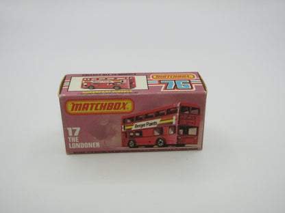 Matchbox Superfast No 17B The Londoner Japan Mini Car Collection