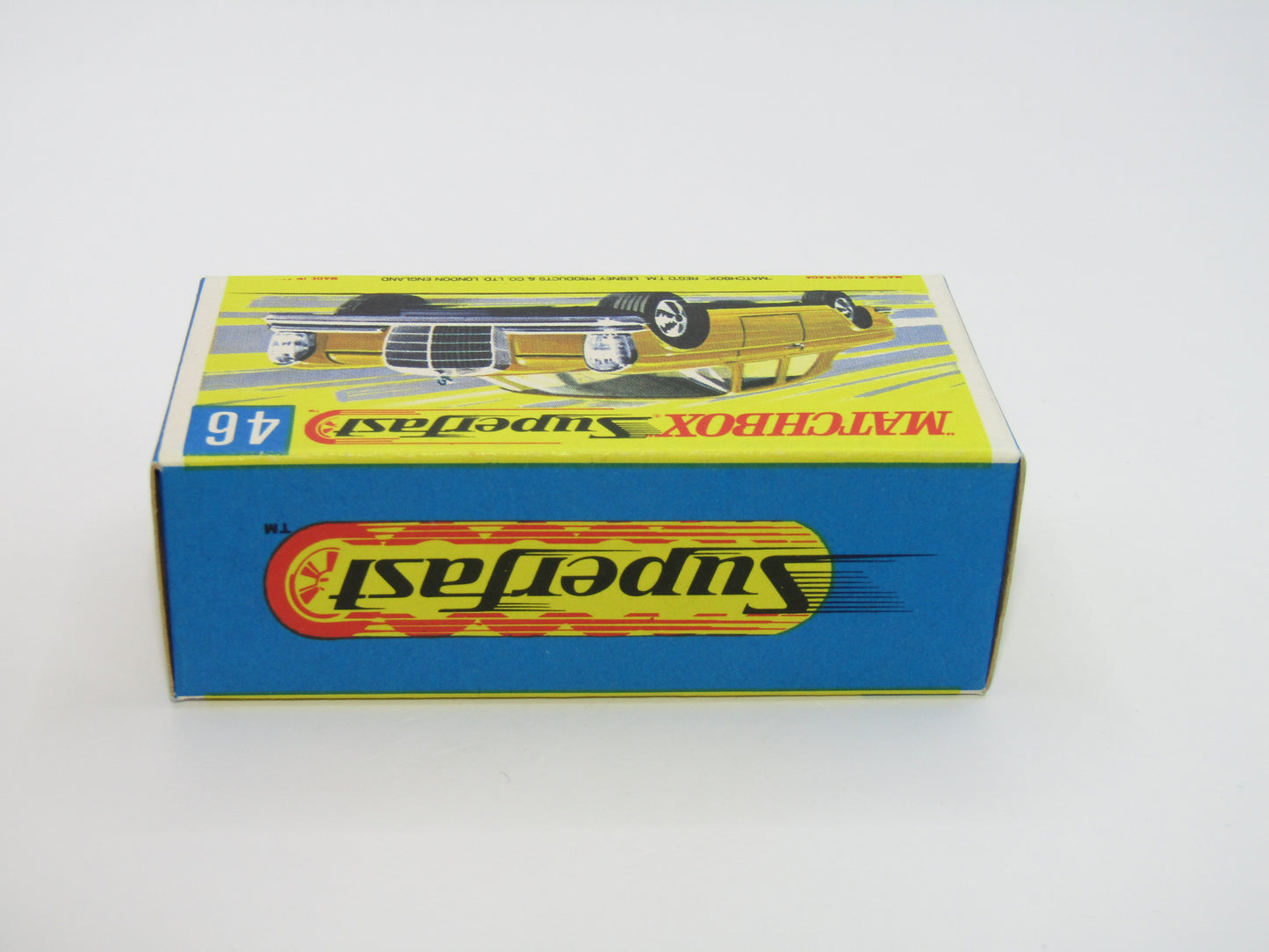 Matchbox Superfast 46A Mercedes 300SE Silver DOT DASH Wheels