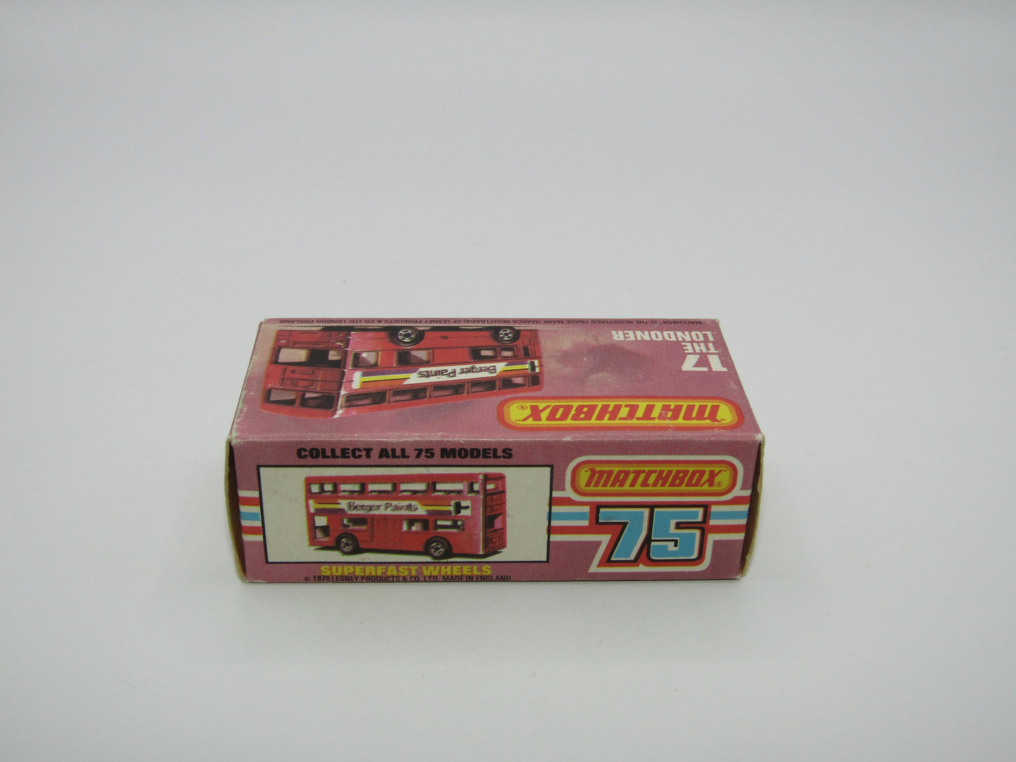 Matchbox Superfast No 17B The Londoner Japan Mini Car Collection