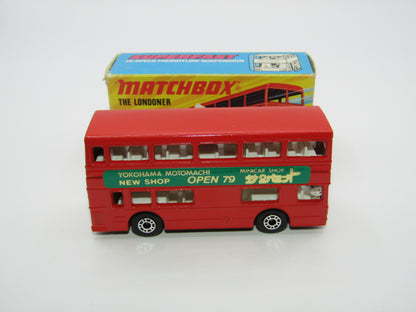 Matchbox Superfast No 17B The Londoner Japan Yokohoma Motomachi Minicar Shop
