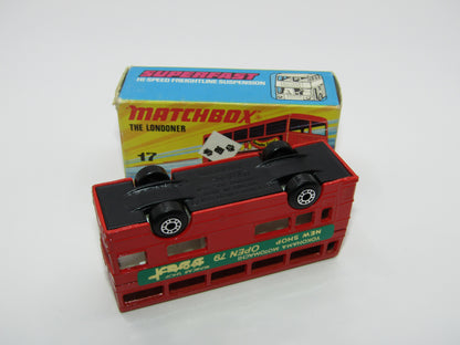 Matchbox Superfast No 17B The Londoner Japan Yokohoma Motomachi Minicar Shop