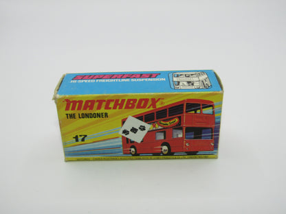 Matchbox Superfast No 17B The Londoner Japan Yokohoma Motomachi Minicar Shop