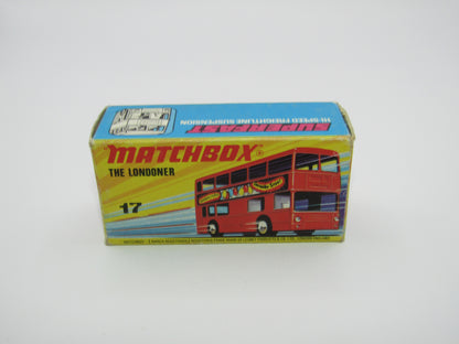 Matchbox Superfast No 17B The Londoner Japan Yokohoma Motomachi Minicar Shop