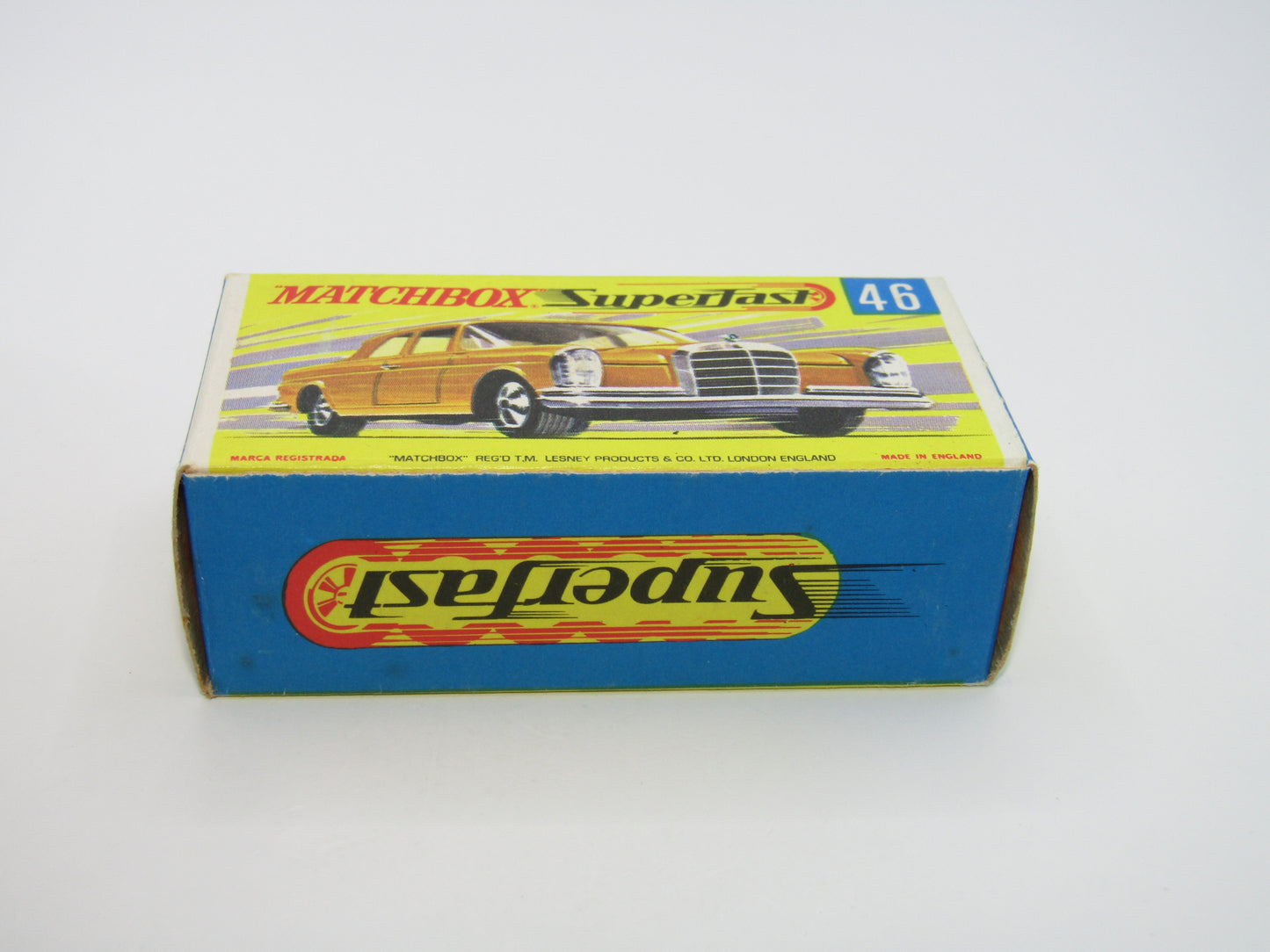 Matchbox Superfast 46A Mercedes 300SE Olive Green 5 Arch Wheels