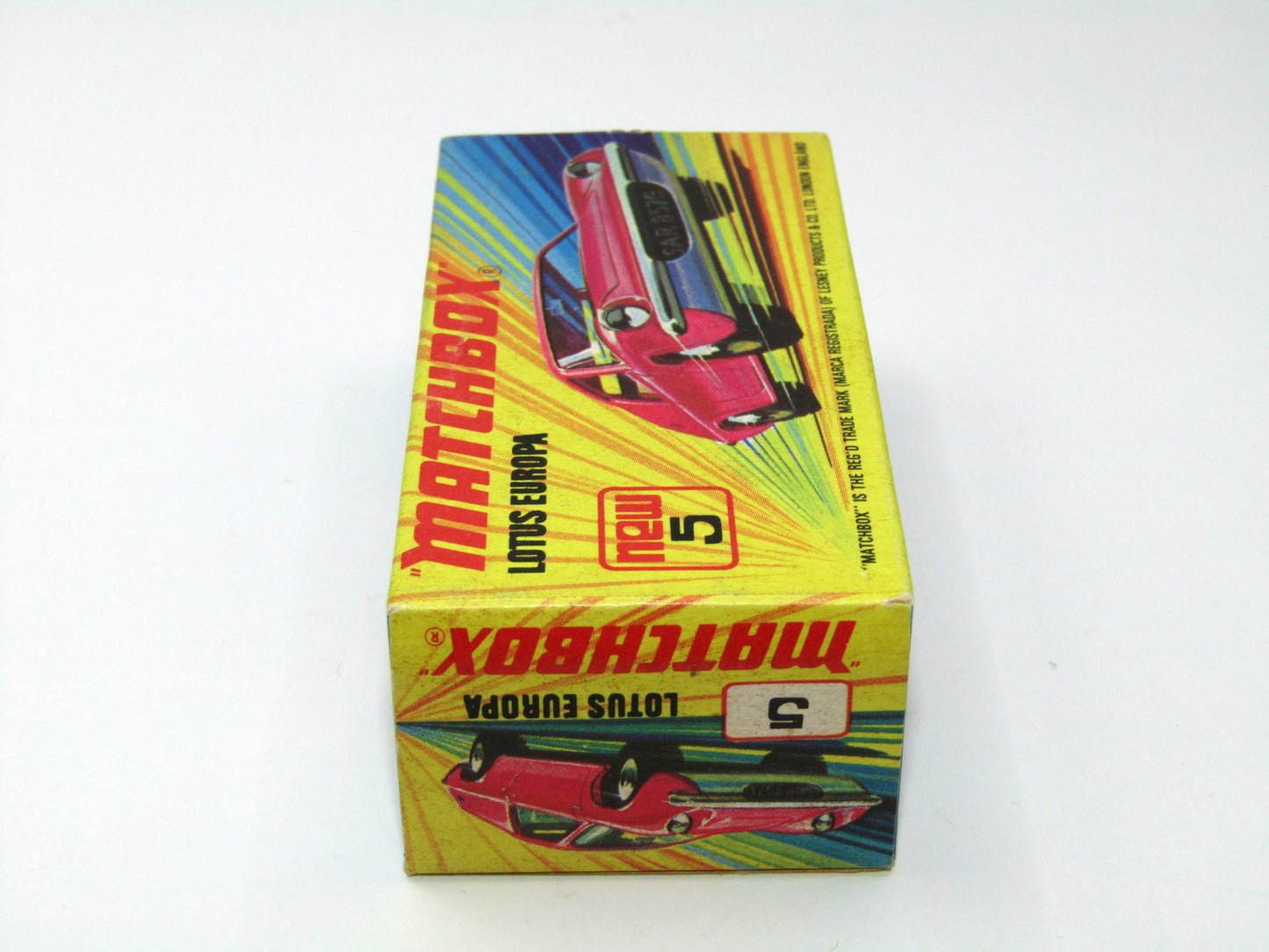 Matchbox Superfast 5A Lotus Europa Pink Wide Wheels