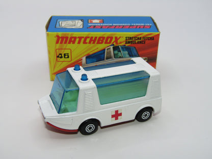 Matchbox Superfast 46B Stretcha Fetcha Small Cross Labels from 3A Ambulance