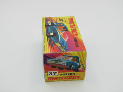 Matchbox Superfast 37B Soopa Coopa DARK Blue, CREAM Interior