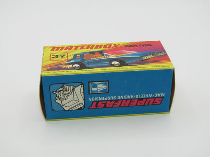 Matchbox Superfast 37B Soopa Coopa DARK Blue, CREAM Interior