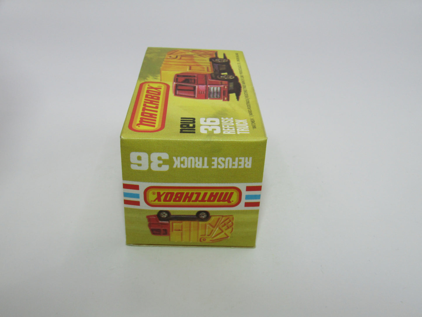 Matchbox Superfast No 36D Refuse Truck DOT-DASH Rear Wheels
