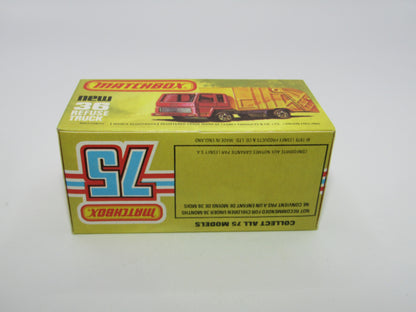Matchbox Superfast No 36D Refuse Truck DOT-DASH Rear Wheels
