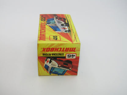 Matchbox Superfast 46B Stretcha Fetcha Small Cross Labels from 3A Ambulance