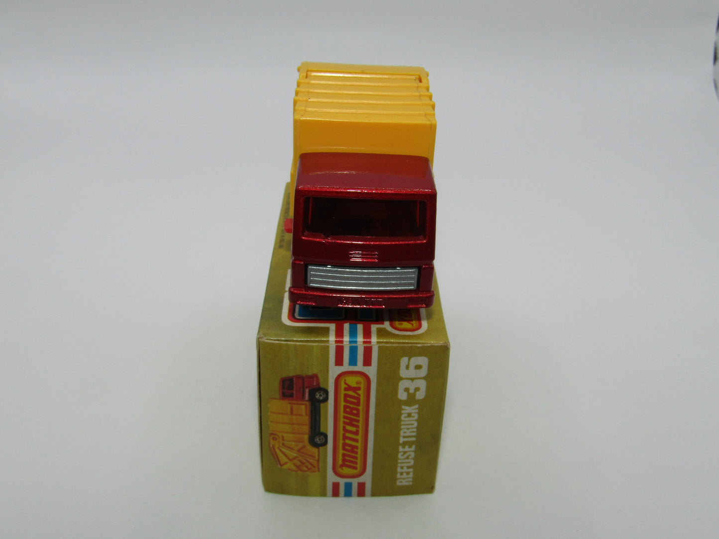 Matchbox Superfast No 36D Refuse Truck WITHOUT COLLECTOMATIC