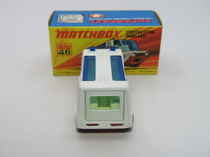 Matchbox Superfast 46B Stretcha Fetcha 5 SPOKE Wheels, Ambulance Labels