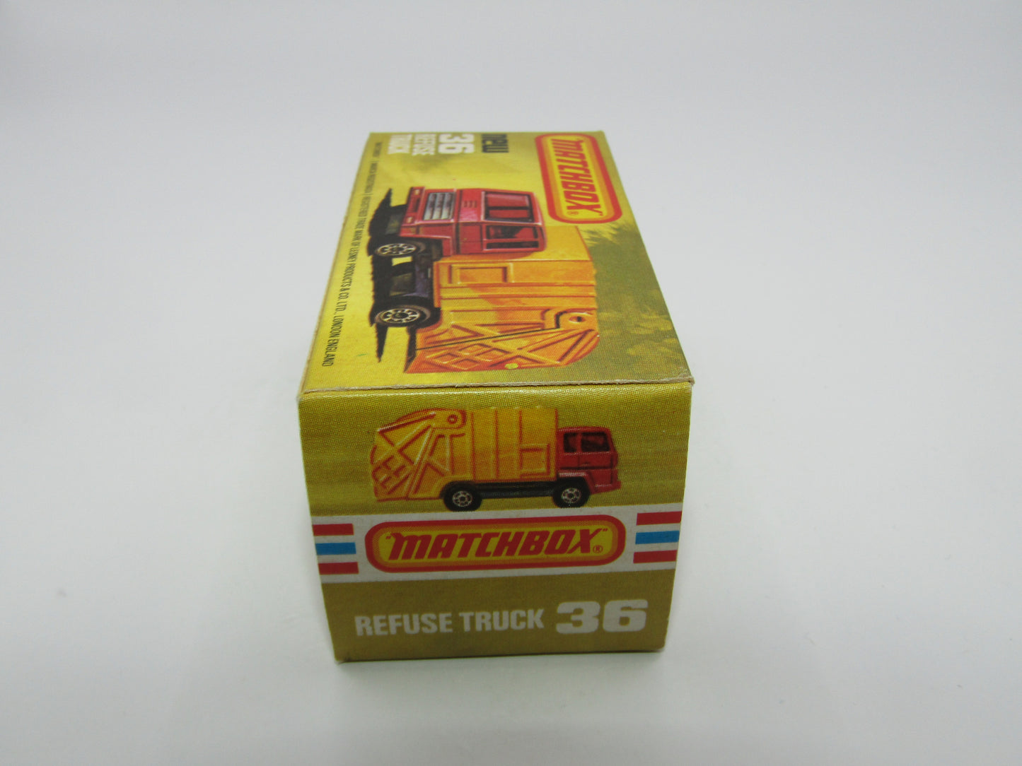 Matchbox Superfast No 36D Refuse Truck WITHOUT COLLECTOMATIC
