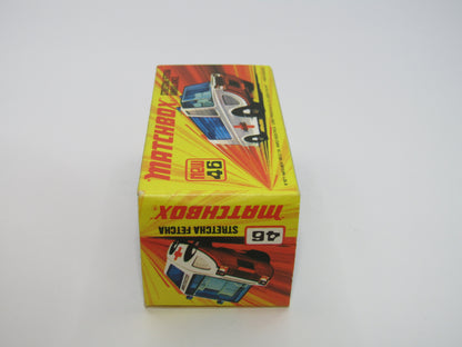 Matchbox Superfast 46B Stretcha Fetcha 5 SPOKE Wheels, Ambulance Labels