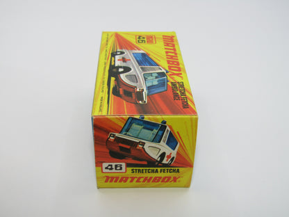 Matchbox Superfast 46B Stretcha Fetcha 5 SPOKE Wheels, Ambulance Labels