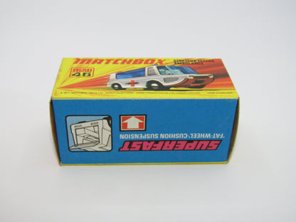 Matchbox Superfast 46B Stretcha Fetcha 5 SPOKE Wheels, Ambulance Labels