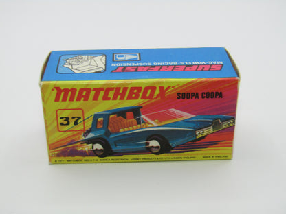 Matchbox Superfast 37B Soopa Coopa Light Metallic Blue