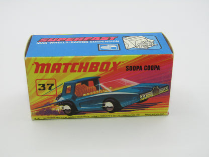 Matchbox Superfast 37B Soopa Coopa Light Metallic Blue
