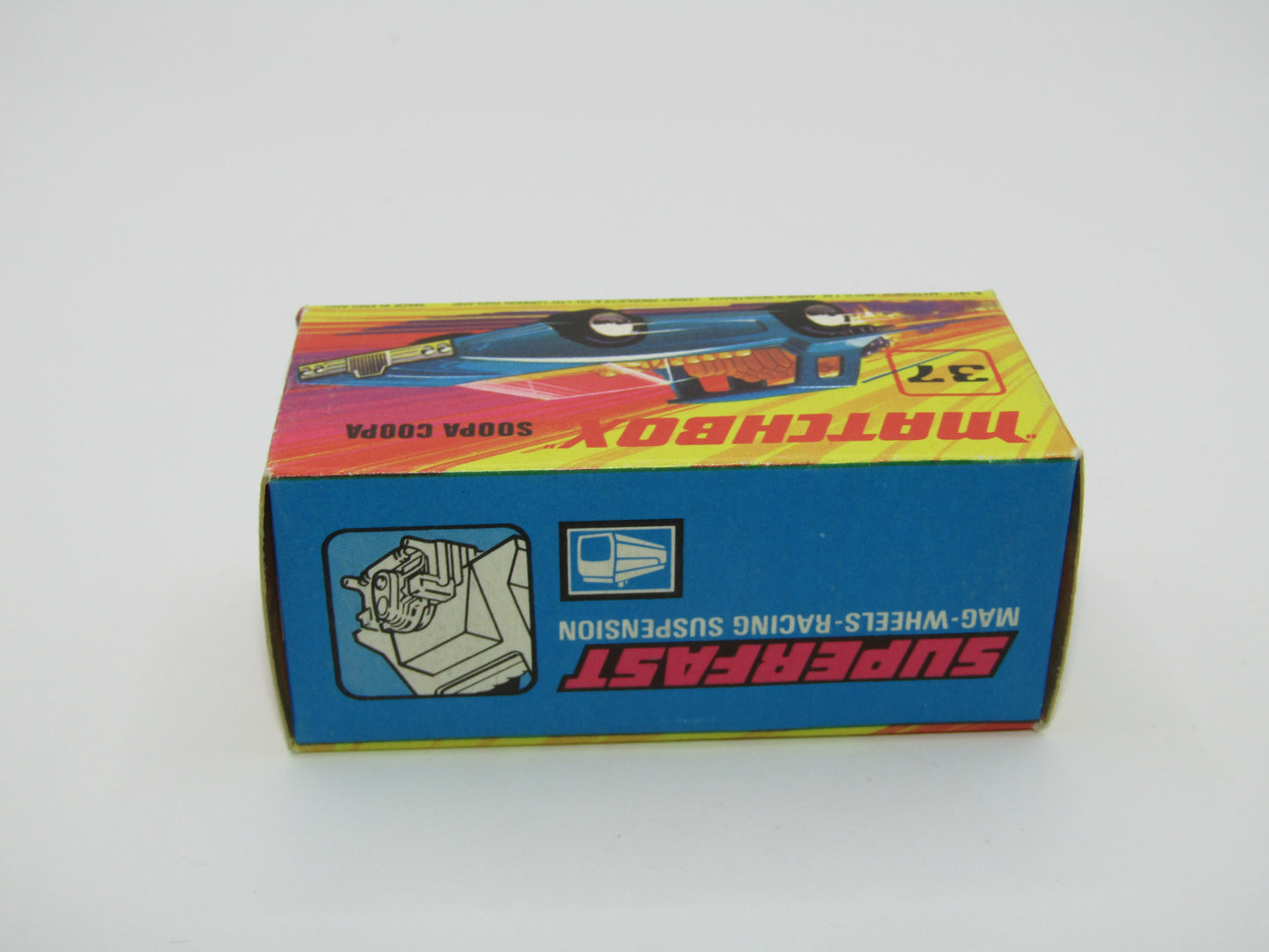 Matchbox Superfast 37B Soopa Coopa Light Metallic Blue