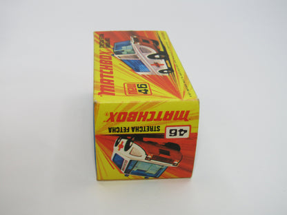 Matchbox Superfast 46B Stretcha Fetcha Ambulance Labels Red Base
