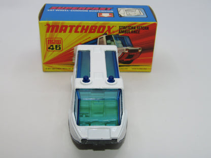 Matchbox Superfast 46B Stretcha Fetcha UNPAINTED Base Ambulance Labels