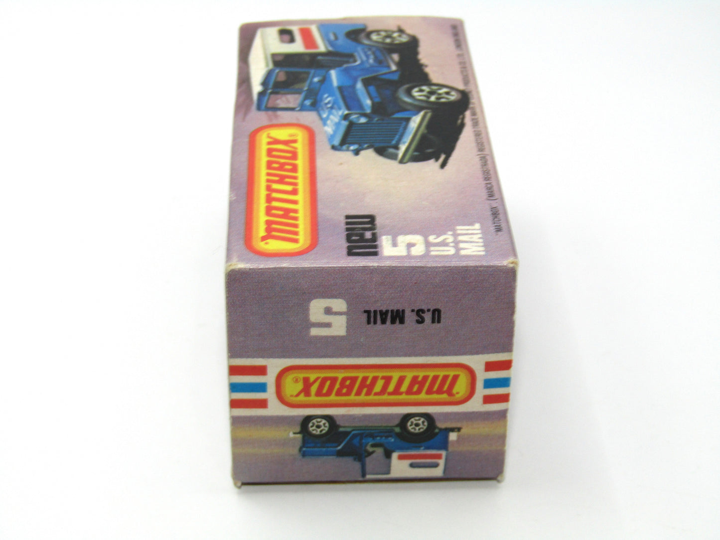 Matchbox Superfast 5C U.S. Mail Truck SEA Blue Body