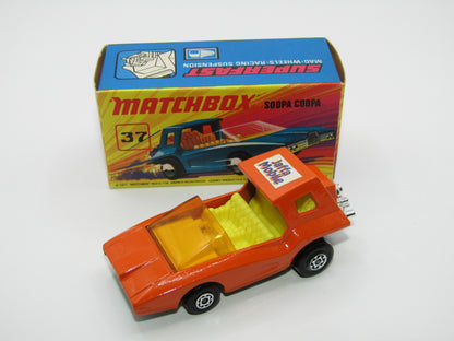 Matchbox Superfast 37B Soopa Coopa Orange JAFFA MOBILE