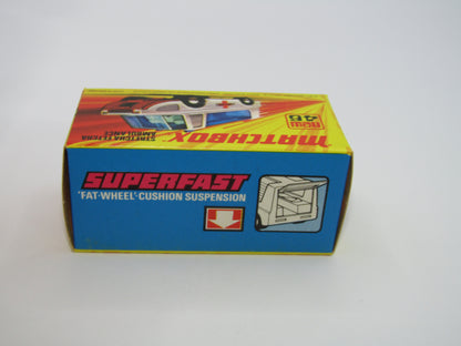Matchbox Superfast 46B Stretcha Fetcha UNPAINTED Base Ambulance Labels