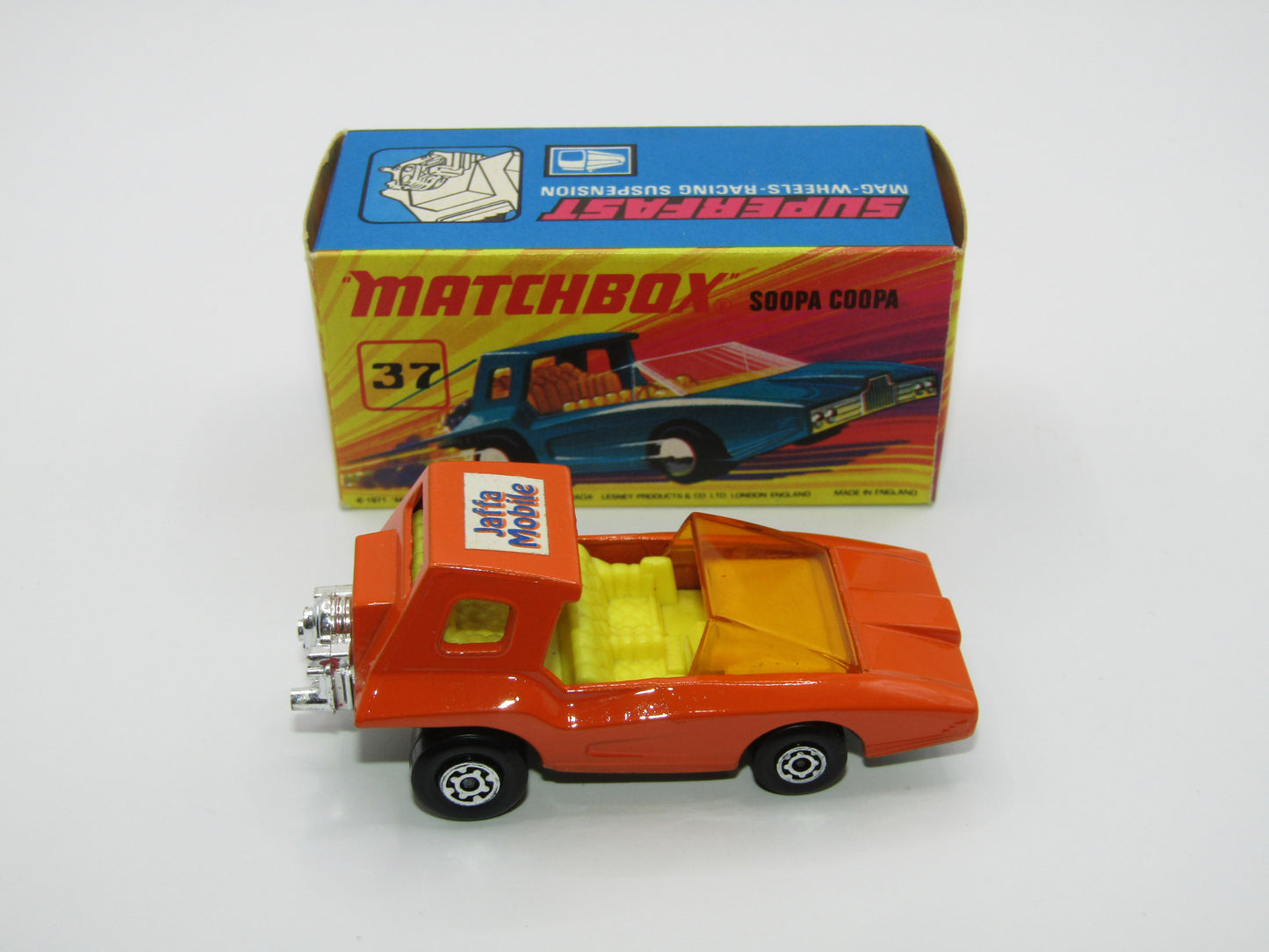 Matchbox Superfast 37B Soopa Coopa Orange JAFFA MOBILE