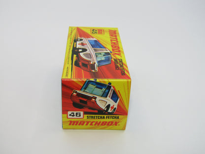 Matchbox Superfast 46B Stretcha Fetcha UNPAINTED Base Ambulance Labels