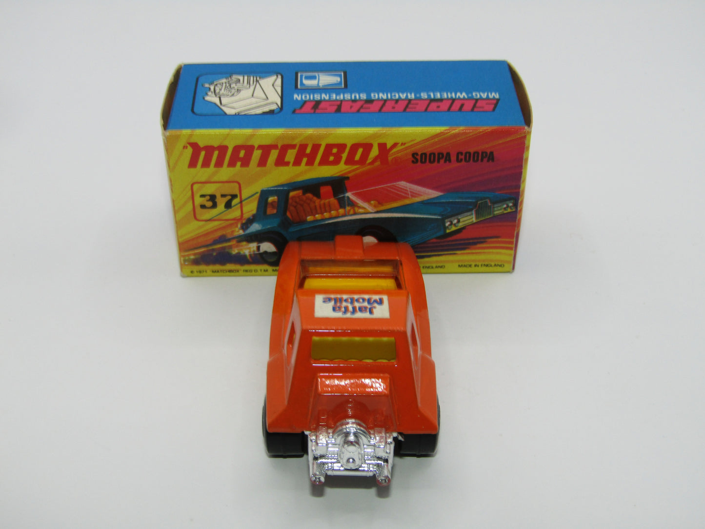 Matchbox Superfast 37B Soopa Coopa Orange JAFFA MOBILE
