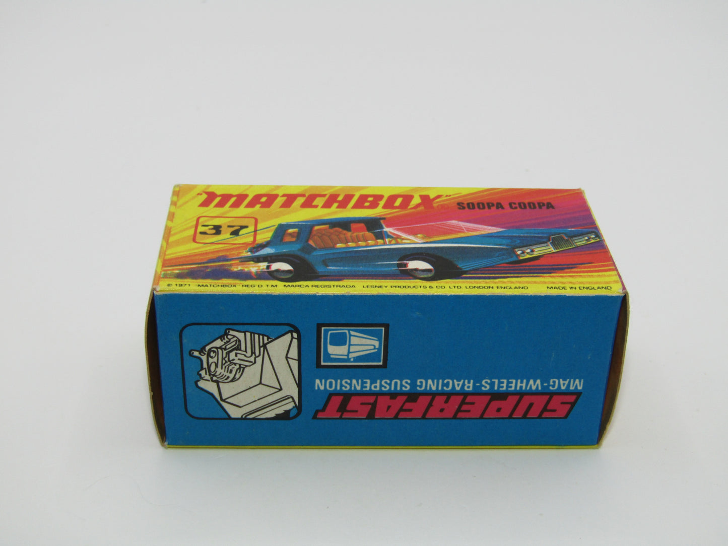 Matchbox Superfast 37B Soopa Coopa Orange JAFFA MOBILE