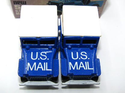 Matchbox Superfast 5C U.S. Mail Truck LARGE Lettering 38 Base