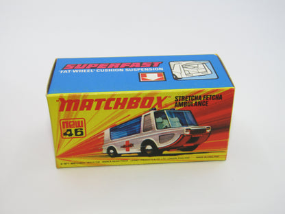 Matchbox Superfast 46B Stretcha Fetcha NO LABELS Red Base