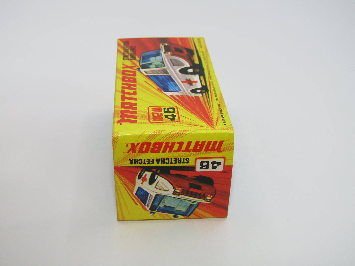 Matchbox Superfast 46B Stretcha Fetcha NO LABELS Red Base