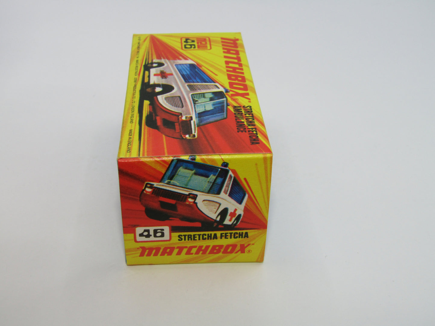 Matchbox Superfast 46B Stretcha Fetcha NO LABELS Red Base