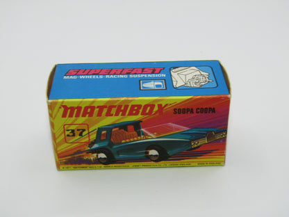 Matchbox Superfast 37B Soopa Coopa Pink, Orange Flower Label